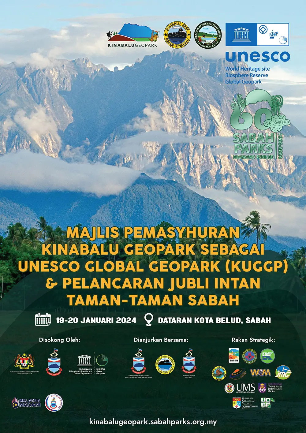 Kinabalu Geopark Pemasyhuran